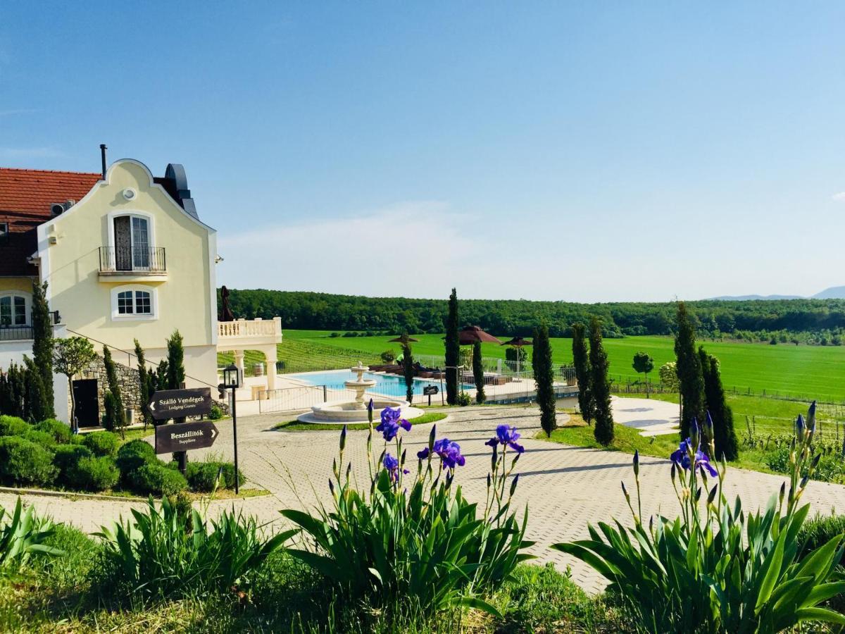 Hotel Liszkay Borkuria Monoszlo Exteriér fotografie